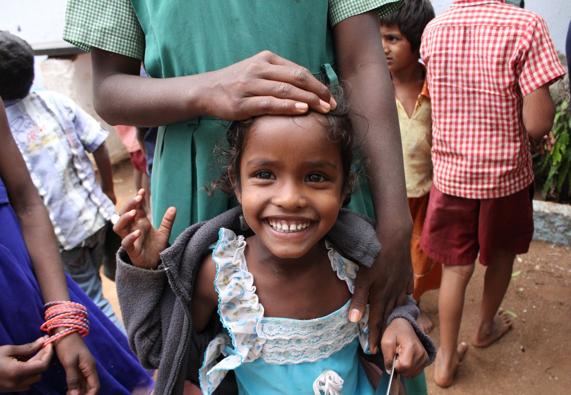 <p>
<span>Young girl at a rural orphanage run by St Thomas Academy Trust. The Bible Society provides Scriptures, as well as shoes, blankets and school supplies when funding allows, to Christian-run orphanages. UNICEF estimates there are 31 million orphans in India - the highest number in the world. (Project 78202)</span></p>