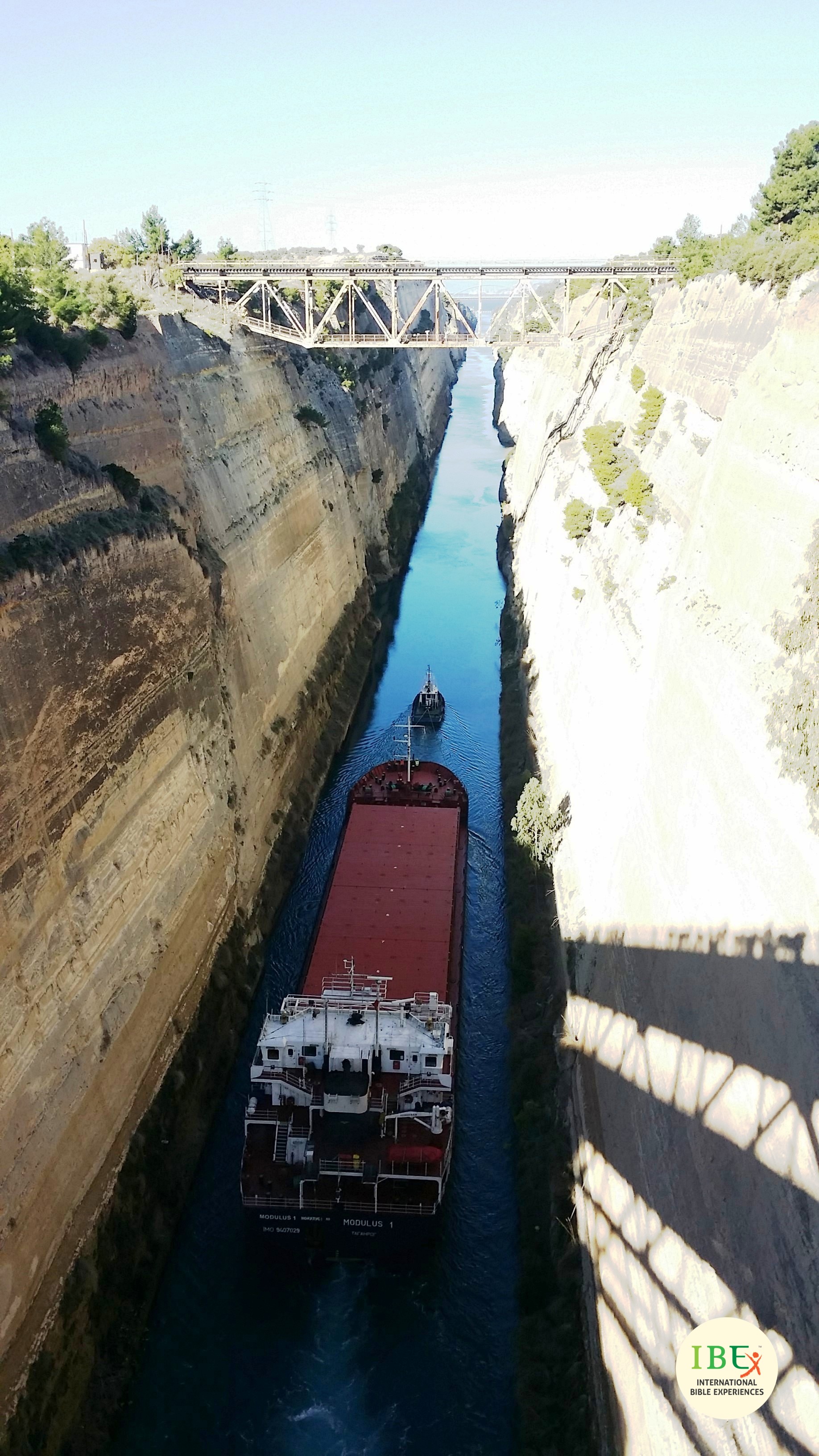 Corinth Canal (Photo Credit: Wendy Tan)
