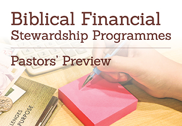 Crown Financials Pastors' Preview (CEP, BBB, DW & ML) Crown Financials Pastors' Preview (CEP, BBB, DW & ML)