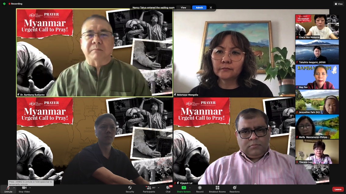 AEA Special Prayer Meeting for Myanmar (edited)