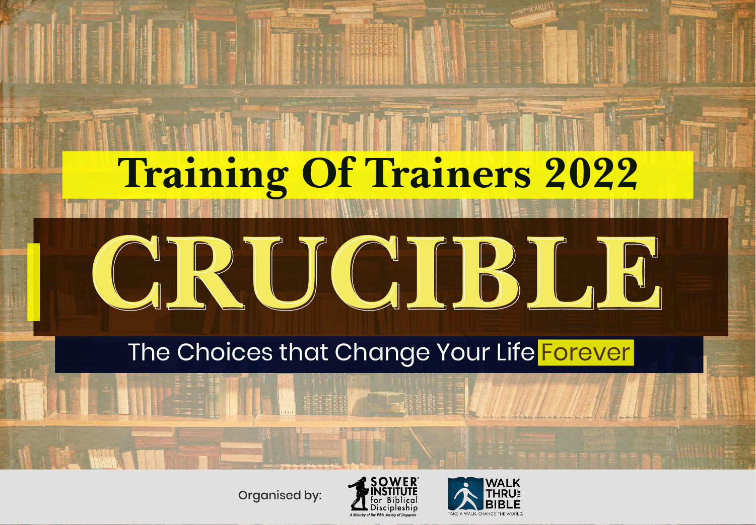 Additional Session of Crucible - Training of Trainers Additional Session of Crucible - Training of Trainers