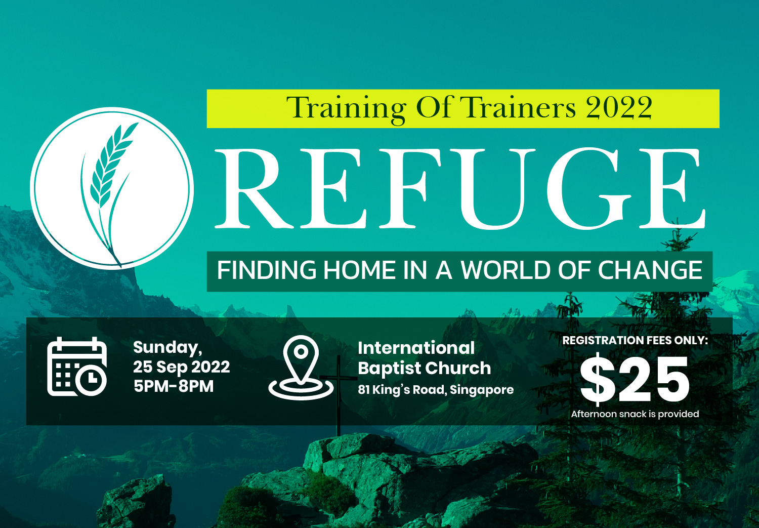 Additional Session of Refuge - Training of Trainers Additional Session of Refuge - Training of Trainers