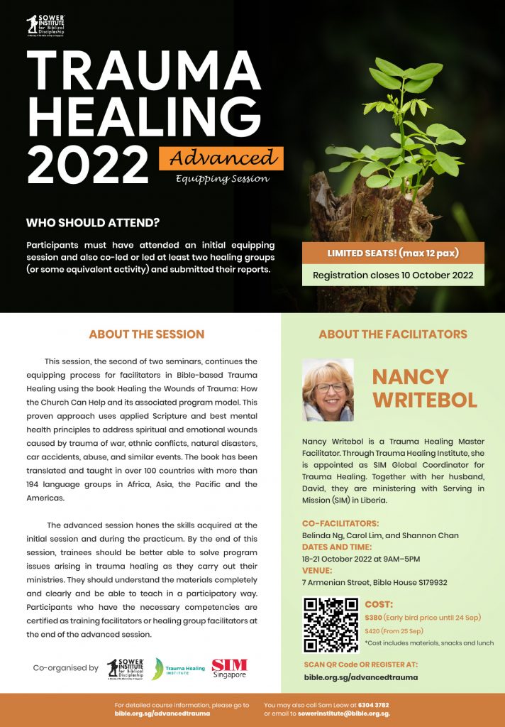 Trauma Healing Advanced – Poster